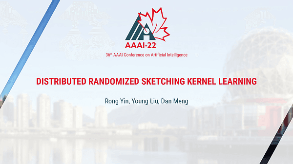 Distributed Randomized Sketching Kernel Learning