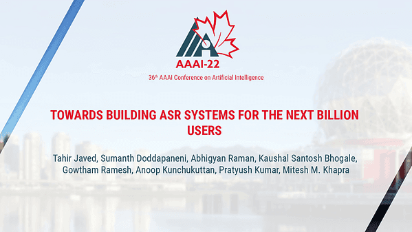 Towards Building ASR Systems for the Next Billion Users