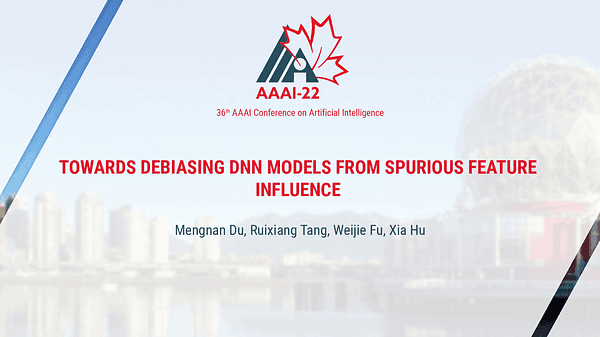 Towards Debiasing DNN Models from Spurious Feature Influence