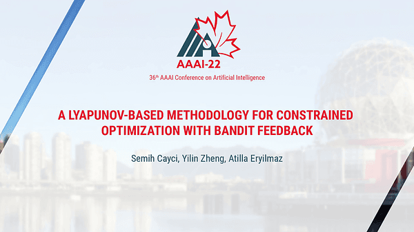 A Lyapunov-Based Methodology for Constrained Optimization with Bandit Feedback