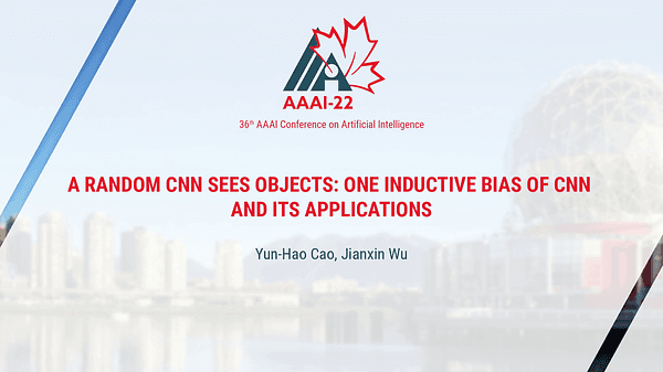 A Random CNN Sees Objects: One Inductive Bias of CNN and Its Applications