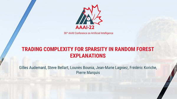 Trading Complexity for Sparsity in Random Forest Explanations
