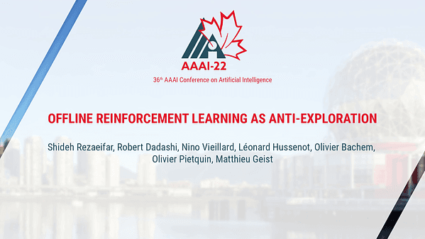 Offline Reinforcement Learning as Anti-Exploration