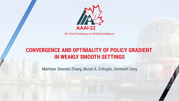 Convergence and Optimality of Policy Gradient Methods in Weakly Smooth Settings