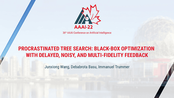 Procrastinated Tree Search: Black-Box Optimization with Delayed, Noisy, and Multi-Fidelity Feedback