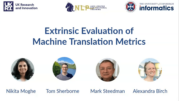 Extrinsic Evaluation of Machine Translation Metrics