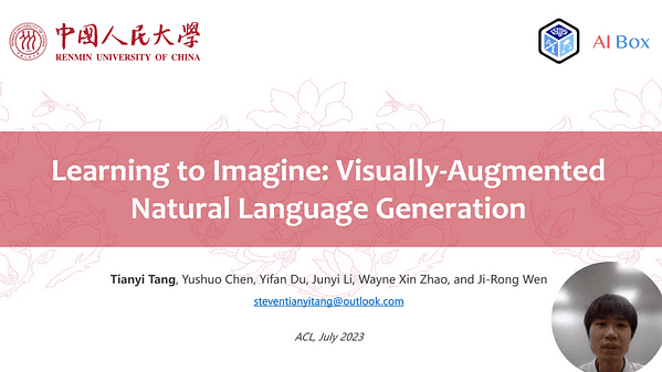 Learning to Imagine: Visually-Augmented Natural Language Generation