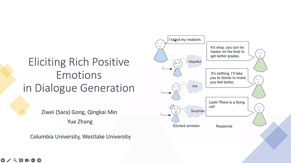 Eliciting Rich Positive Emotions in Dialogue Generation