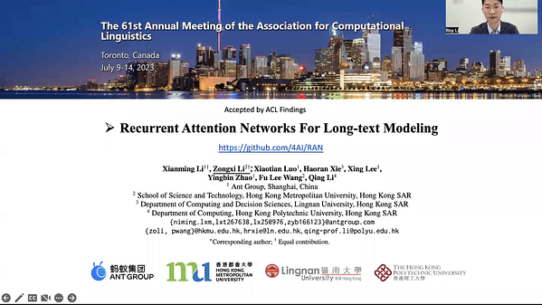 Recurrent Attention Networks for Long-text Modeling