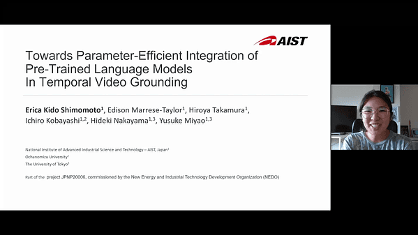 Towards Parameter-Efficient Integration of Pre-Trained Language Models In Temporal Video Grounding