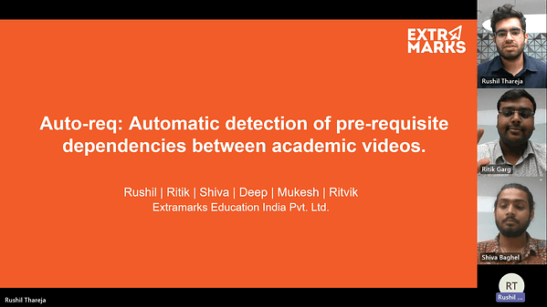 Auto-req: Automatic detection of pre-requisite dependencies between academic videos