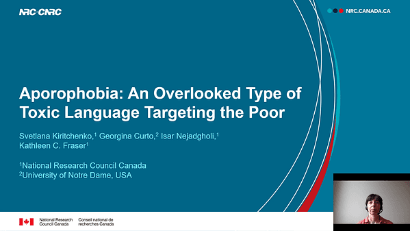 Aporophobia: An Overlooked Type of Toxic Language Targeting the Poor