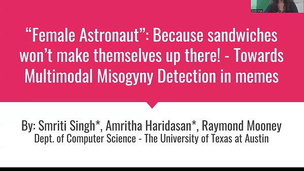 "Female Astronaut: Because sandwiches won't make themselves up there: Towards Multimodal misogyny detection in memes