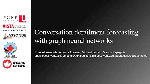 Conversation Derailment Forecasting with Graph Convolutional Networks