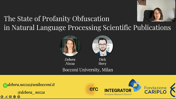 The State of Profanity Obfuscation in Natural Language Processing Scientific Publications