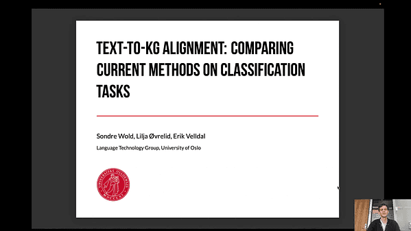 Text-To-KG Alignment: Comparing Current Methods on Classification Tasks