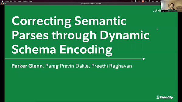 Correcting Semantic Parses with Natural Language through Dynamic Schema Encoding