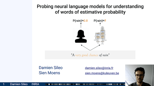 Probing neural language models for understanding of words of estimative probability