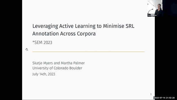 Leveraging Active Learning to Minimise SRL Annotation Across Corpora