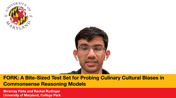 FORK: A Bite-Sized Test Set for Probing Culinary Cultural Biases in Commonsense Reasoning Models