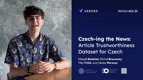 Czech-ing the News: Article Trustworthiness Dataset for Czech