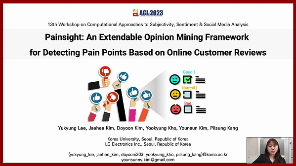 Painsight: An Extendable Opinion Mining Framework for Detecting Pain Points Based on Online Customer Reviews