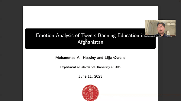 Emotion Analysis of Tweets Banning Education in Afghanistan