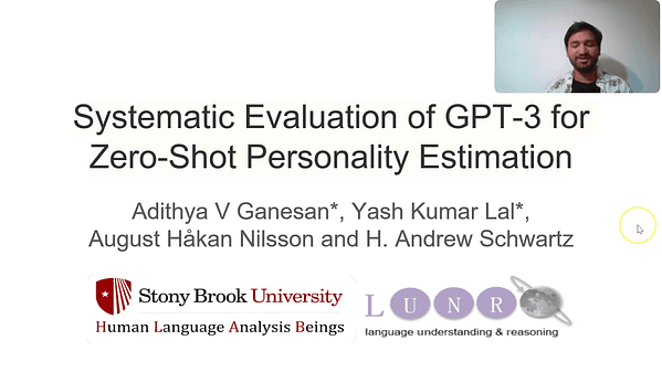 Systematic Evaluation of GPT-3 for Zero-Shot Personality Estimation
