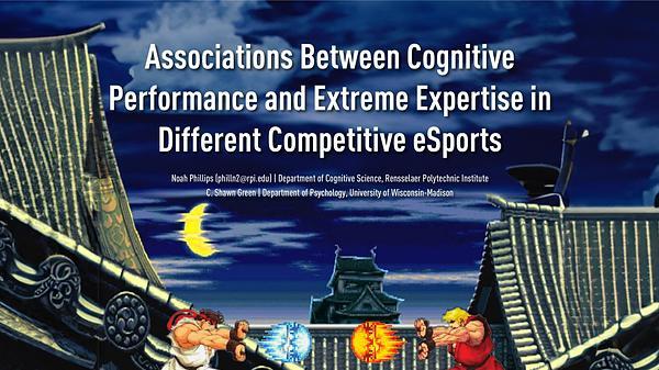 Associations Between Cognitive Performance and Extreme Expertise in Different Competitive eSports