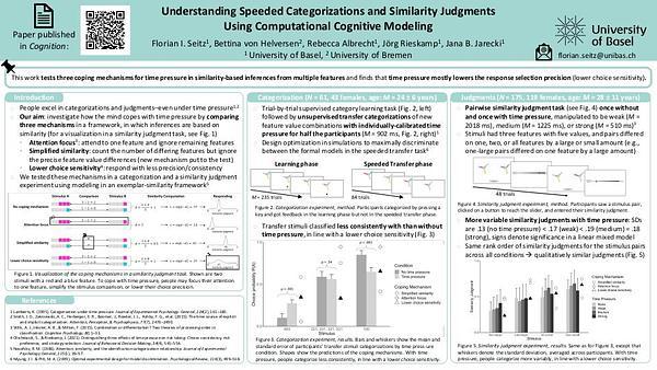 Understanding Speeded Categorizations and Similarity Judgments Using Computational Cognitive Modeling