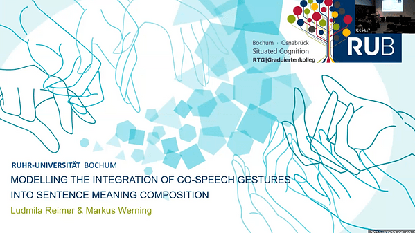 Modelling the Integration of Co-Speech Gestures into Sentence Meaning Composition