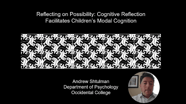 Could It? Should It? Cognitive Reflection Facilitates Children’s Modal Cognition