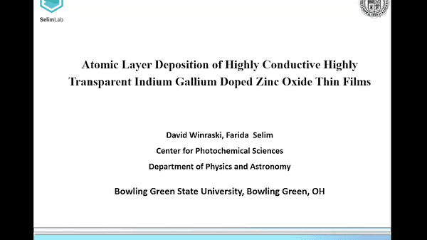 Atomic Layer Deposition of Highly Conductive Highly Transparent Indium Gallium Doped Zinc Oxide Thin Films