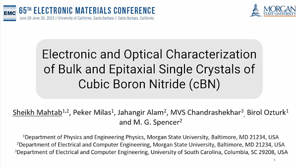 Electronic and Optical Characterization of Bulk and Epitaxial Single Crystals of Cubic Boron Nitride (cBN)