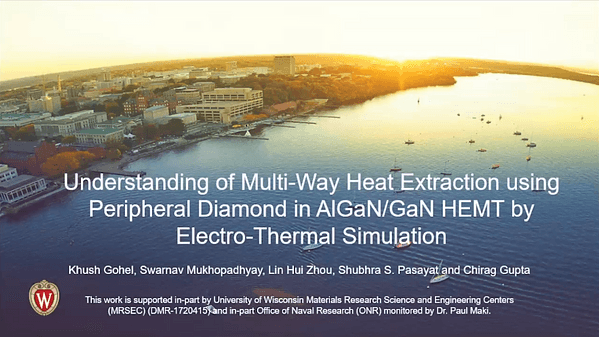 Understanding of Multi-Way Heat Extraction Using Peripheral Diamond in AlGaN/GaN HEMT by Electrothermal Simulations