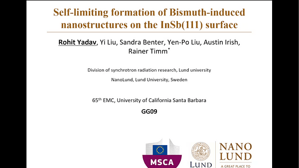 Self-Limiting Formation of Bismuth-Induced Nanostructures on the InSb(111) Surface