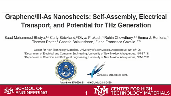 Graphene/III-As Nanosheets—Self-Assembly, Electrical Transport and Potential for THz Generation