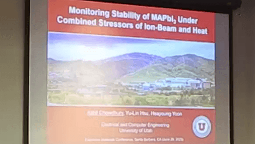 Monitoring Stability of Metal-Halide Perovskites Under Combined Stressors of Ion-Beam and Heat