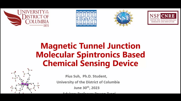 Magnetic Tunnel Junction Molecular Spintronics Based Chemical Sensing Device