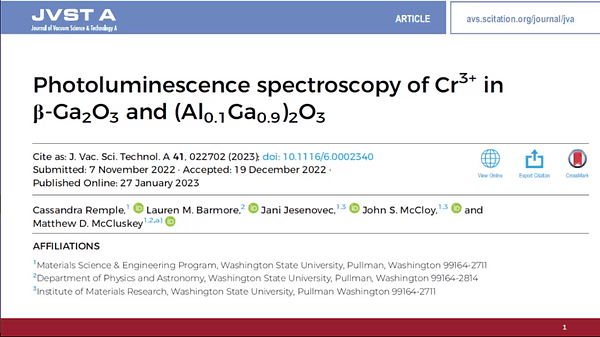 Photoluminescence Spectroscopy of Cr3+ in β-Ga2O3 and (Al0.1Ga0.9)2O3