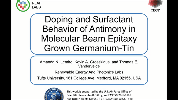 Doping and Surfactant Behavior of Antimony in Molecular Beam Epitaxy Grown Germanium-Tin