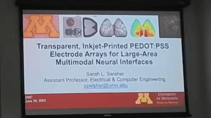 Transparent, Inkjet-Printed PEDOT:PSS Electrotrode Arrays for Large-Area Multimodal Neural Interfaces