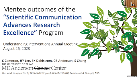 Outcomes of the SCOARE Mentor-Training Intervention on Mentee Science Identity