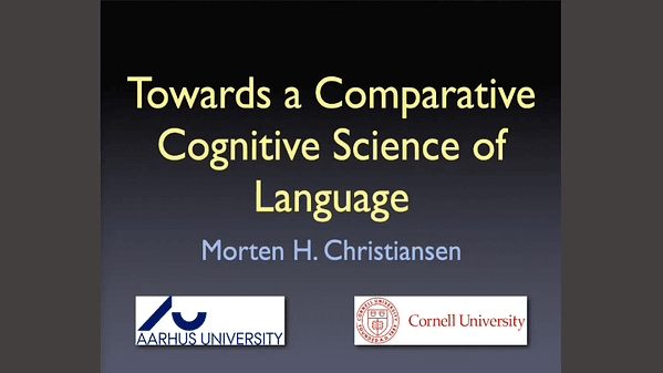 Towards a Comparative Cognitive Science of Language
