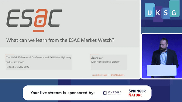 What can we learn from the ESAC Market Watch?