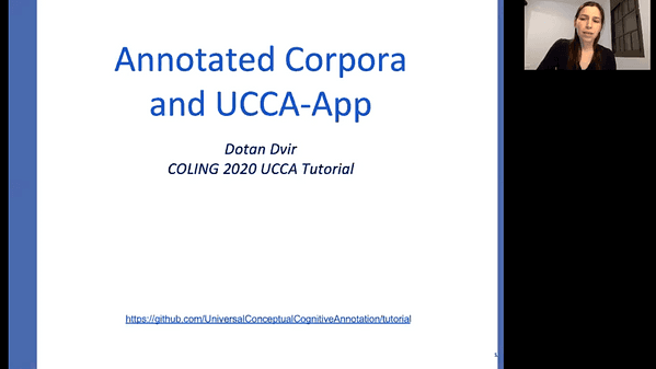 Part 3 - Annotated Corpora and UCCA-App