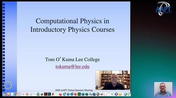 Computational Physics in Introductory Physics