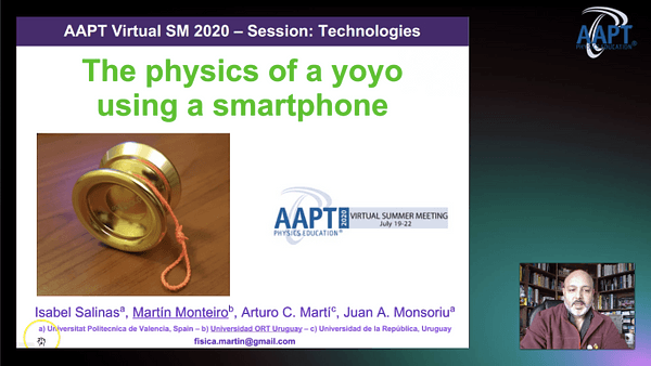 The physics of a yoyo using a smartphone