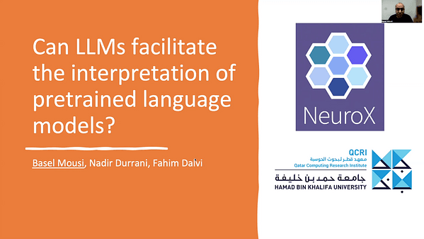 Can LLMs Facilitate Interpretation of Pre-trained Language Models?