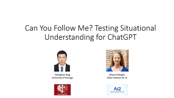 Can You Follow Me? Testing Situational Understanding for ChatGPT